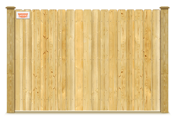 Privacy Wood Fencing